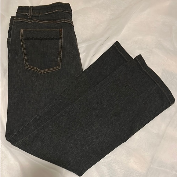 FDJ Olivia Boot Cut Dark Wash Denim Jeans - Picture 1 of 3